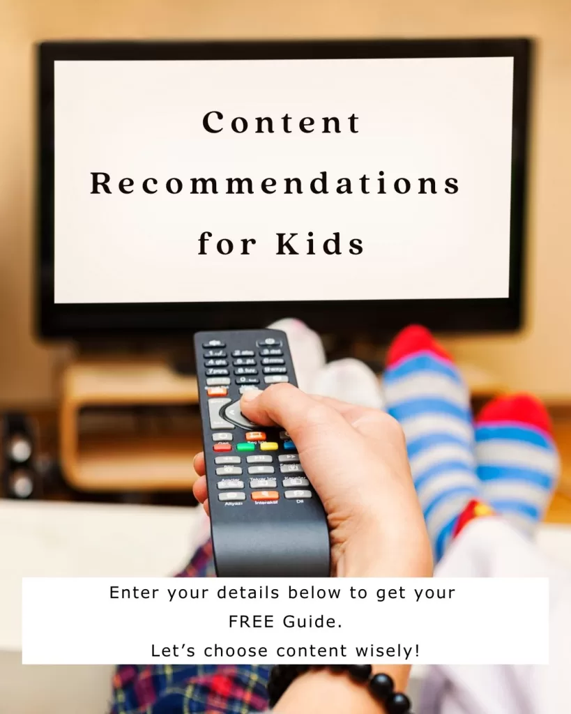Content Recommendation for Kids